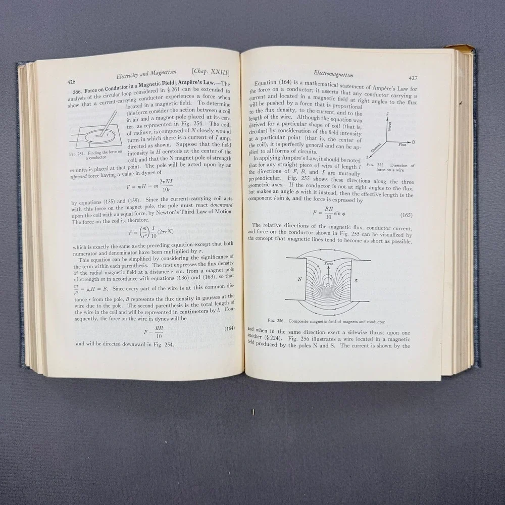 Hausmann Slack Physics Hardcover 1955 Third Edition 11th Printing Science Text